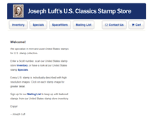 Tablet Screenshot of josephluft.com